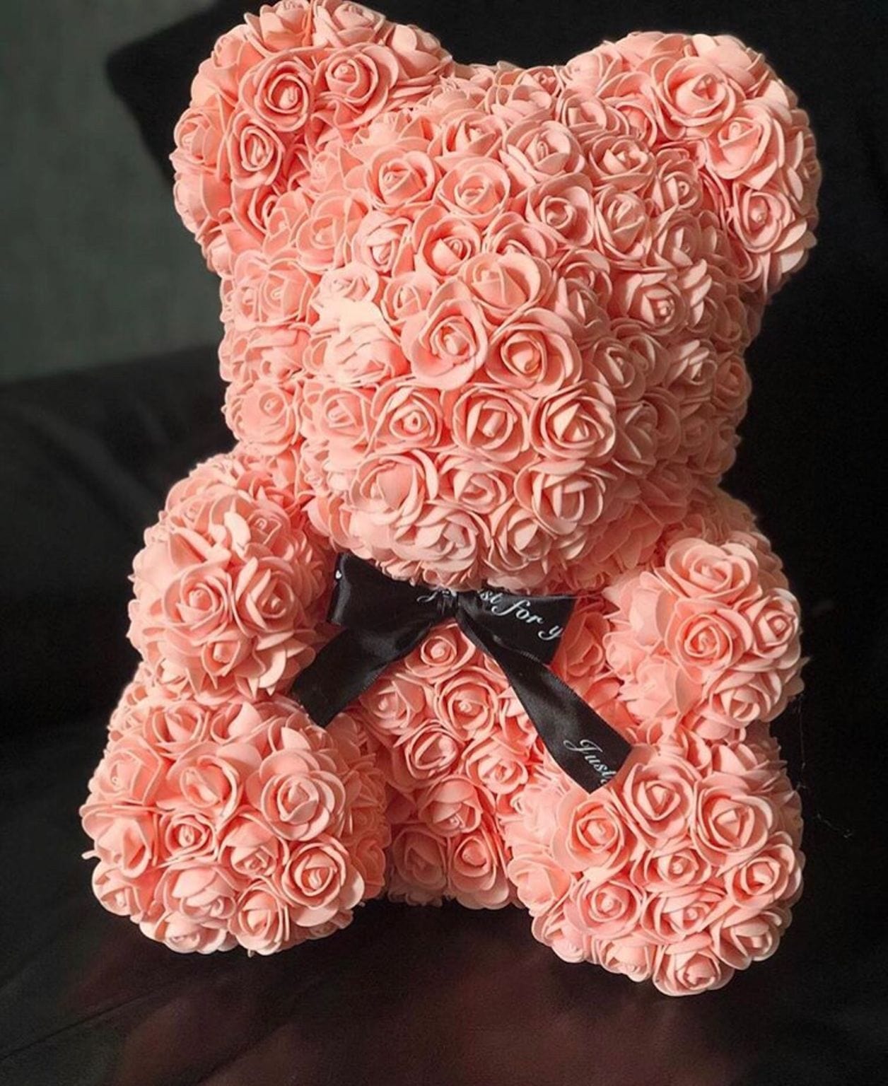 Cute Teddy Bear Toy Lovely Rose Bear Soft Toy - Snooxi™ Peach Snooxi™ Zaavio®