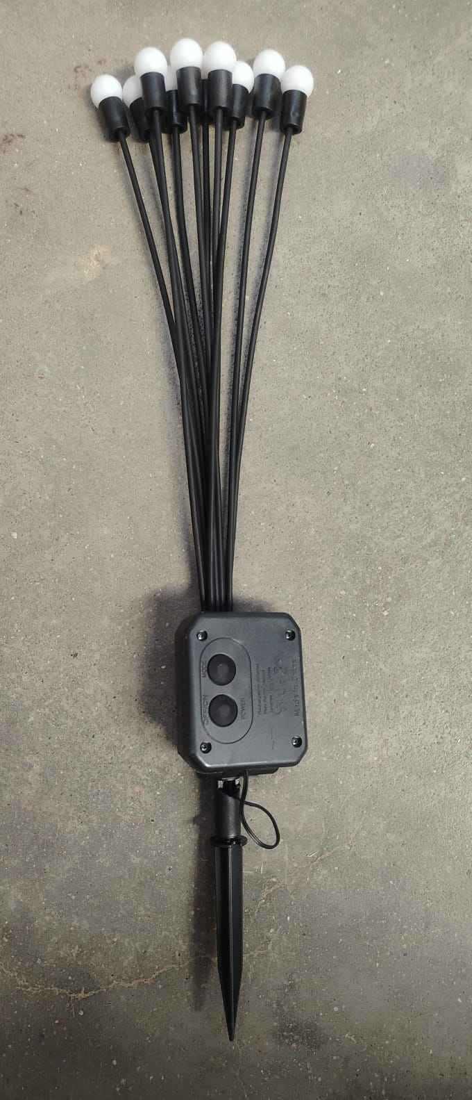 Solar LED Fiber Optic Garden Light - (1 Pc / Mix LED LIght)