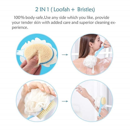 Double Sided Bath Brush Scrubber for bathing