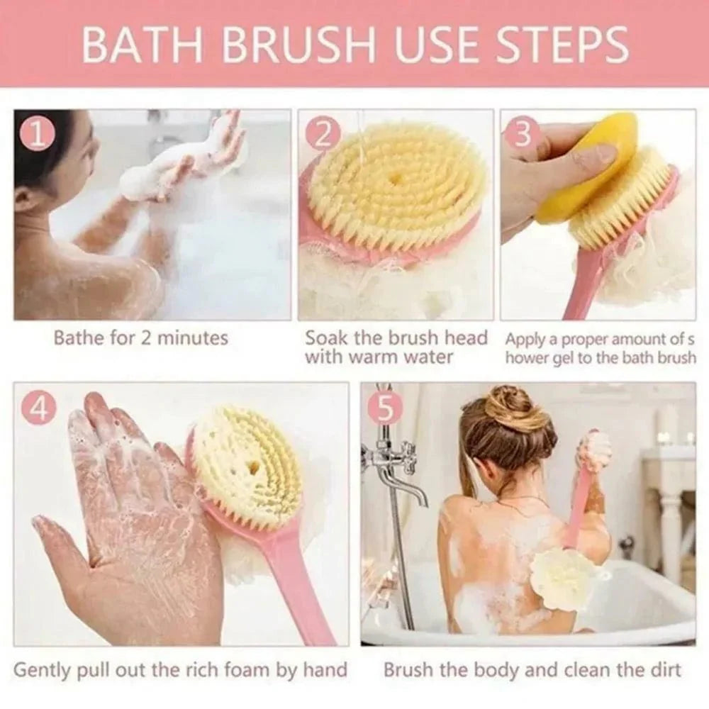 Double Sided Bath Brush Scrubber for bathing