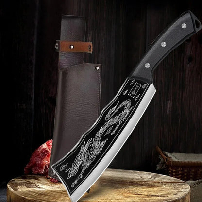 ObsidianSlice™️ Japanese Dragon Slicer Knife