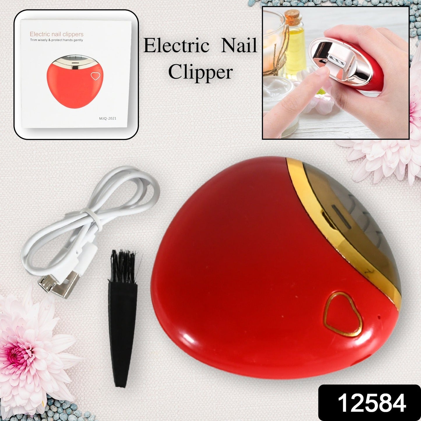 Electric Nail Clipper & File – Safe Automatic Trimmer for Baby & Adult