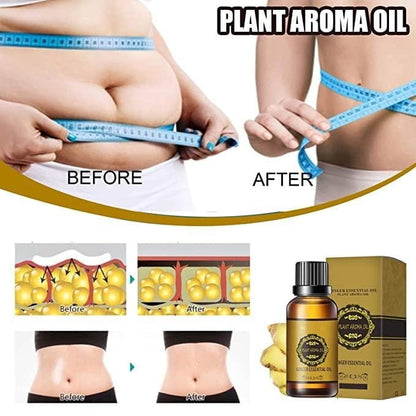 BELLY DRAINAGE GINGER OIL (BUY 1 GET 1 FREE)