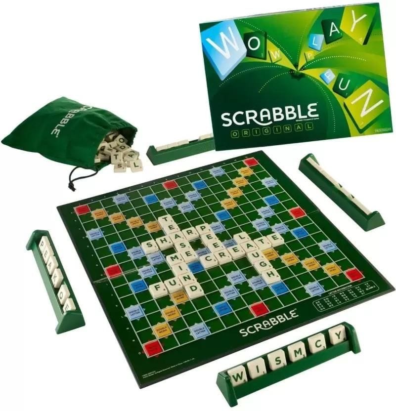 Crossword Scrable Board Game