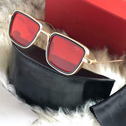 Gold / Red Kabir Singh Sunglasses Zaavio®