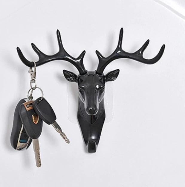 AntlerGrip™️ Self Adhesive Deer Head Hanging Hook