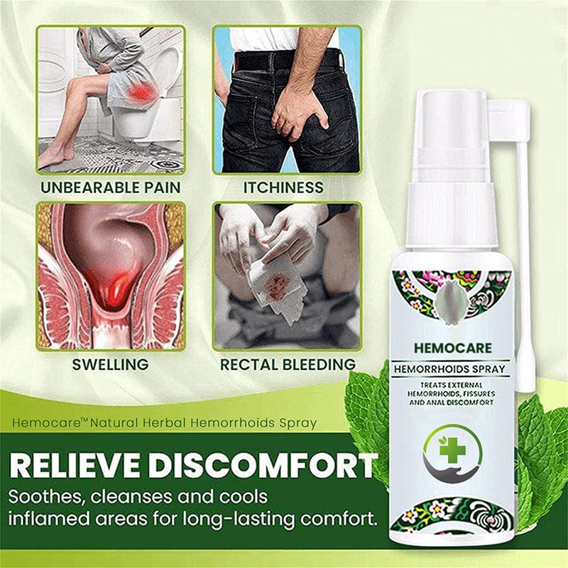 Herbal Piles - Hemorrhoids Relief Spray ( Buy 1 Get 1 ) 