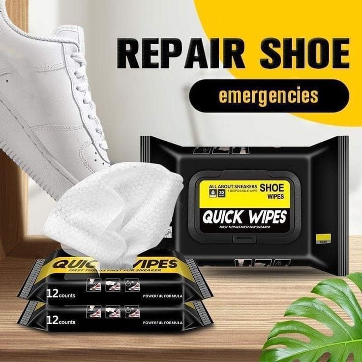 Instant Shoe Cleaning Wipes (Buy1 Get1 Free)