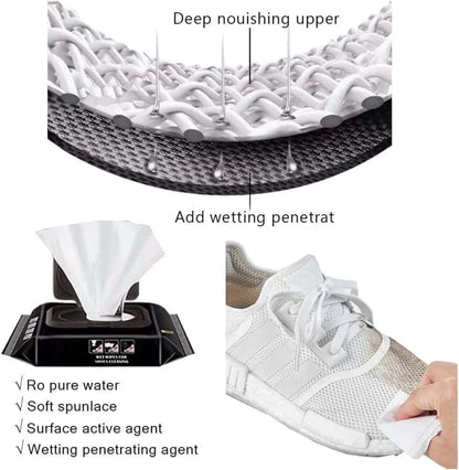 Instant Shoe Cleaning Wipes (Buy1 Get1 Free)