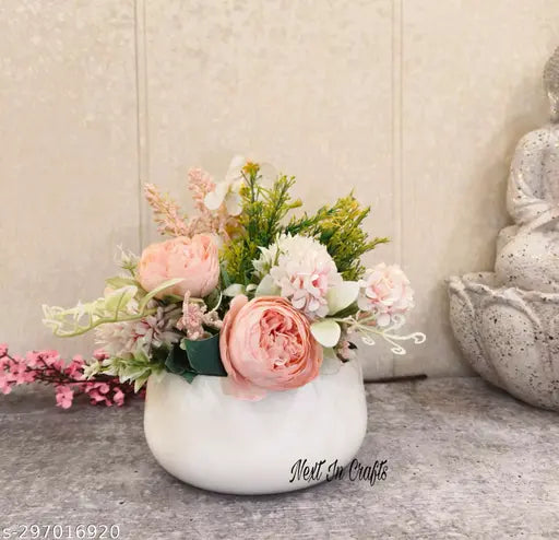 New Innovative HandicCenterpiecerafts Metal Flower Vase For Home Decor And Living Room Vintage Decor Living weeding (Color) Without Flower 