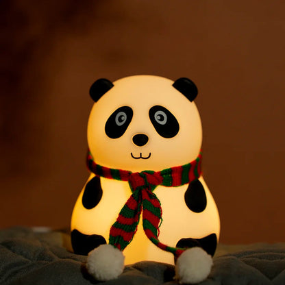 Lamp Design 2 - Eye Open Panda Touch Silicone Lamp Kush Trading