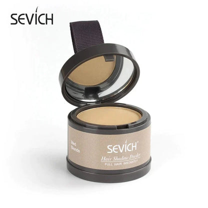 Med blonde / CHINA Sevich Hair Line Powder 4g Black Root Cover Up Natural Instant Waterproof Hairline Shadow Powder Hair Concealer Coverage 13color Zaavio®