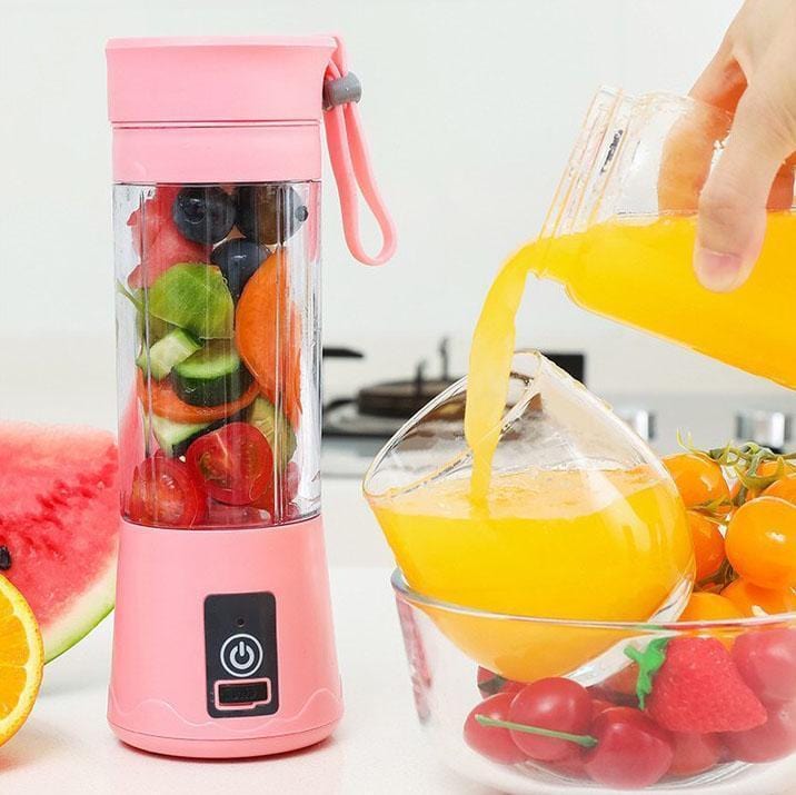 Mini Smoothie Blender Portable Fruit Juice Extractor- Blendinator™ Portable Blender Pink Blendinator™ Zaavio®