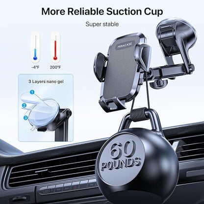 Multifunctional Car Dashboard Mobile Phone Holder