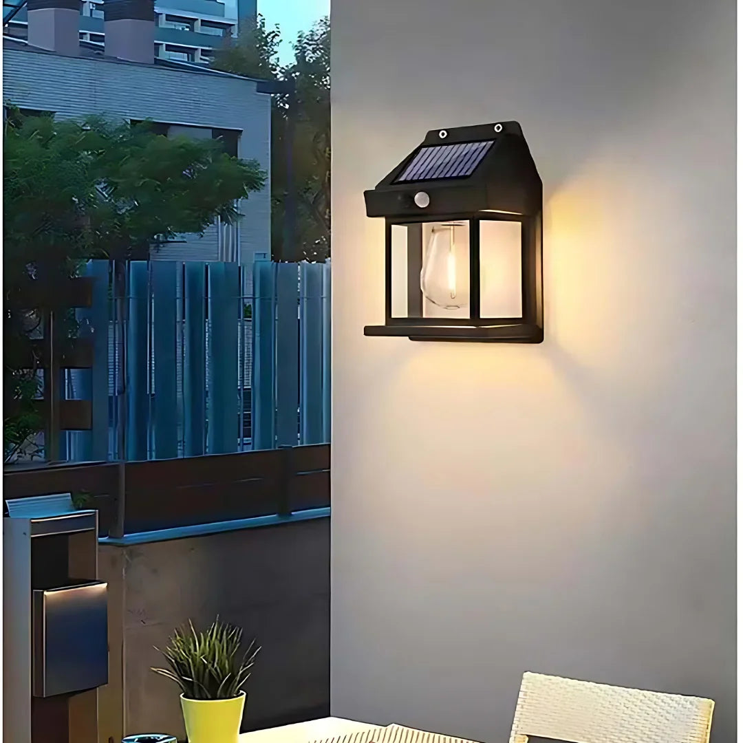 Solar Light Outdoor Wall Light (Pack of 1)