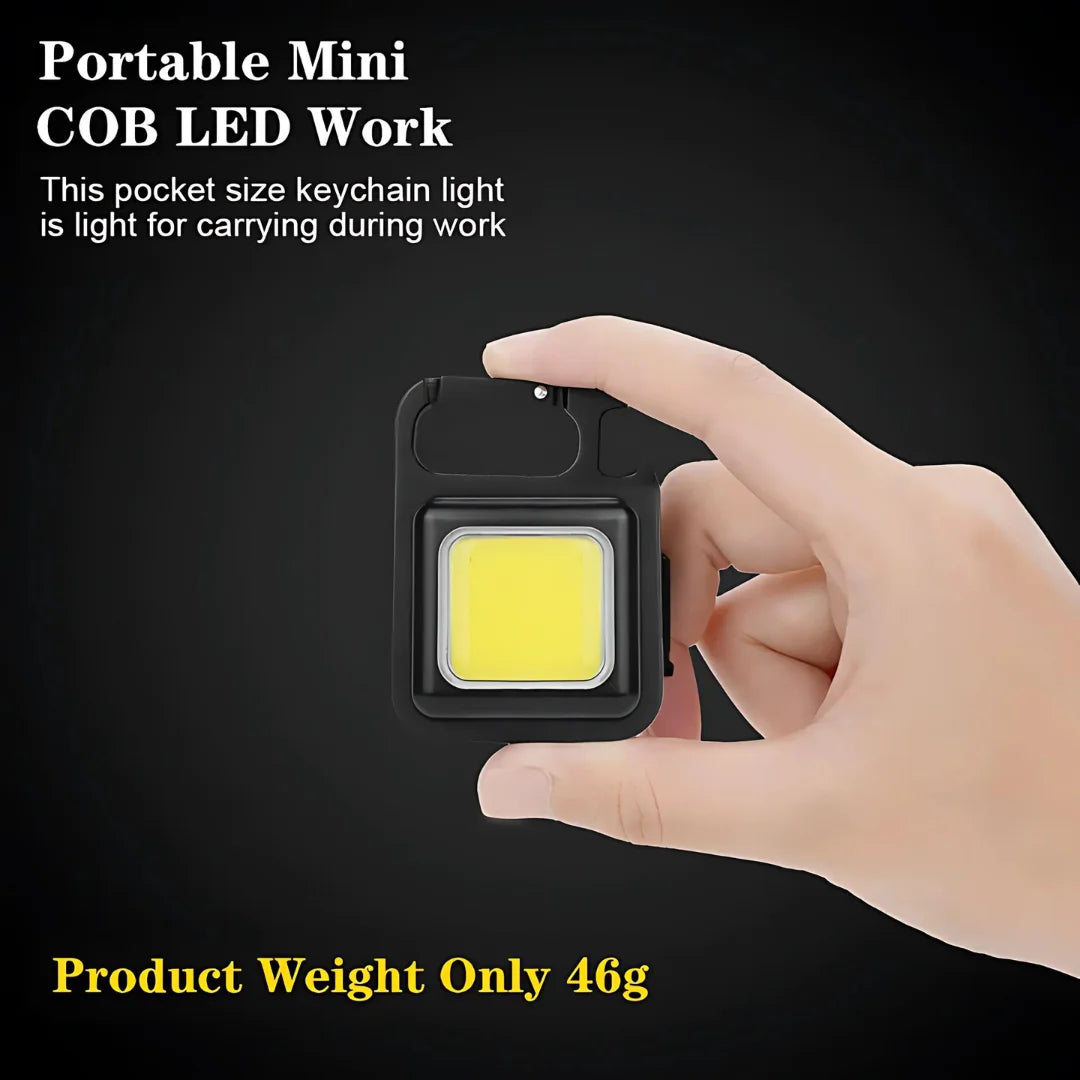 Mini LED Flashlight Keychain