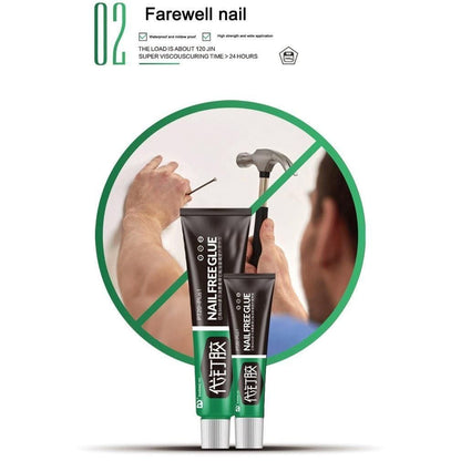 Bondzy™️ Nail Free Glue (Pack Of 2)