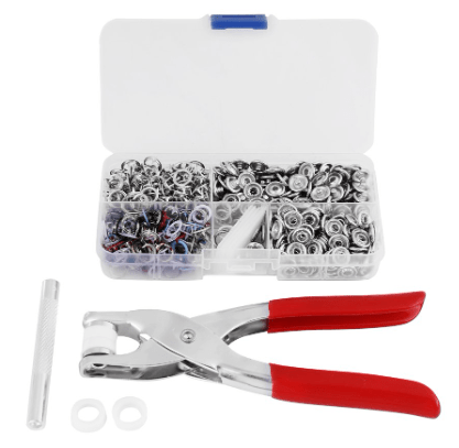 Red Press Stud Kit SourceInfi