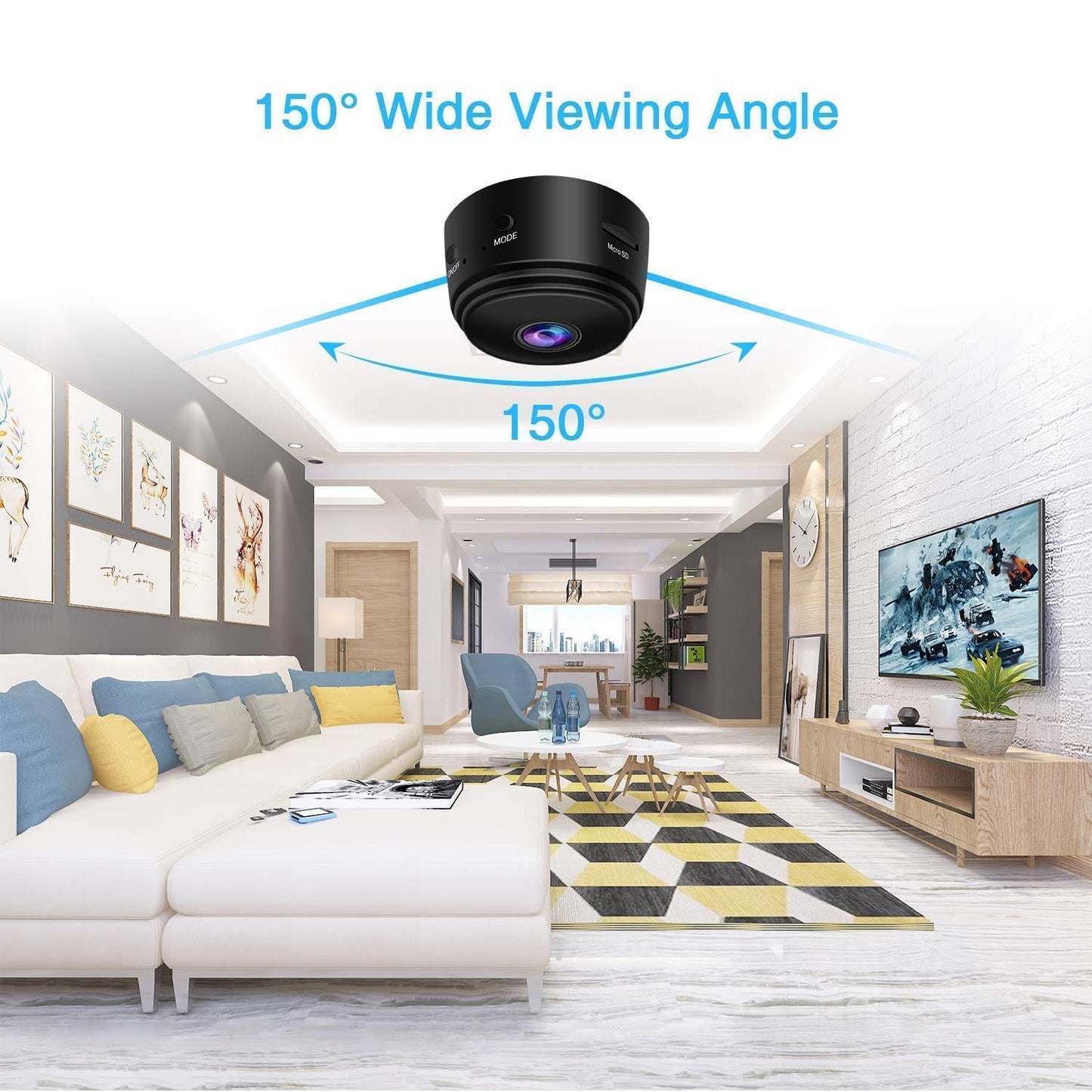 TrackitSight™️ Mini 1080P Wireless Magnetic Camera