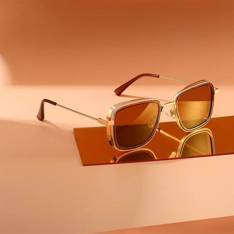 Silver / Brown Kabir Singh Sunglasses Zaavio®