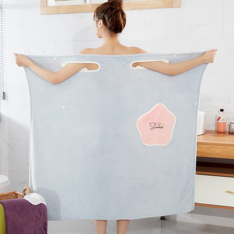 Sky Blue Bath Robe Zaavio®