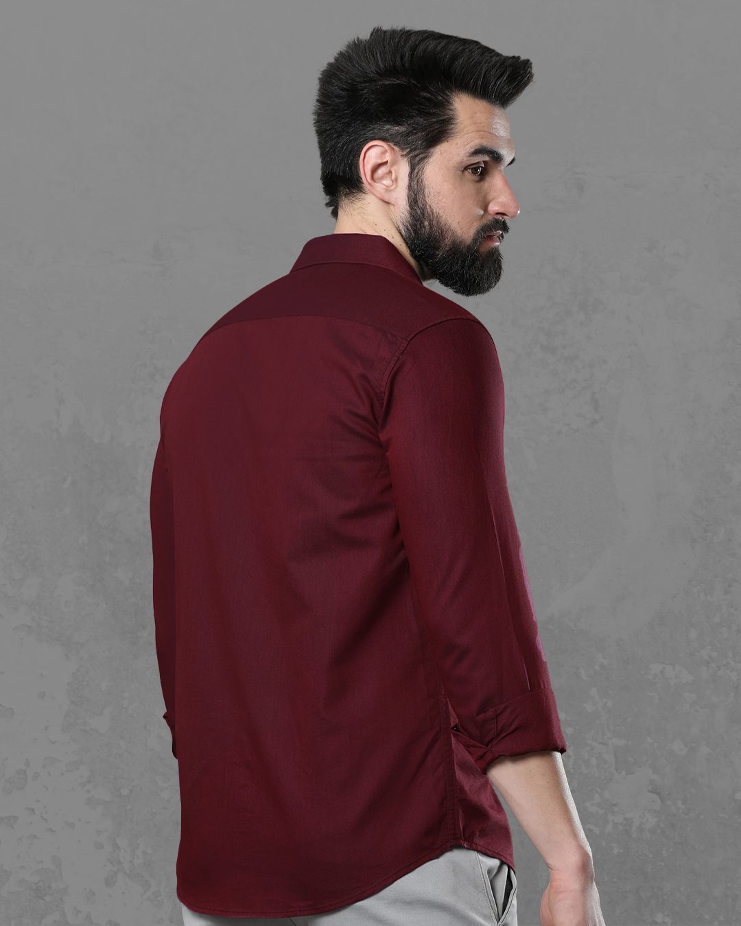 Deep Maroon Classic Shirt 