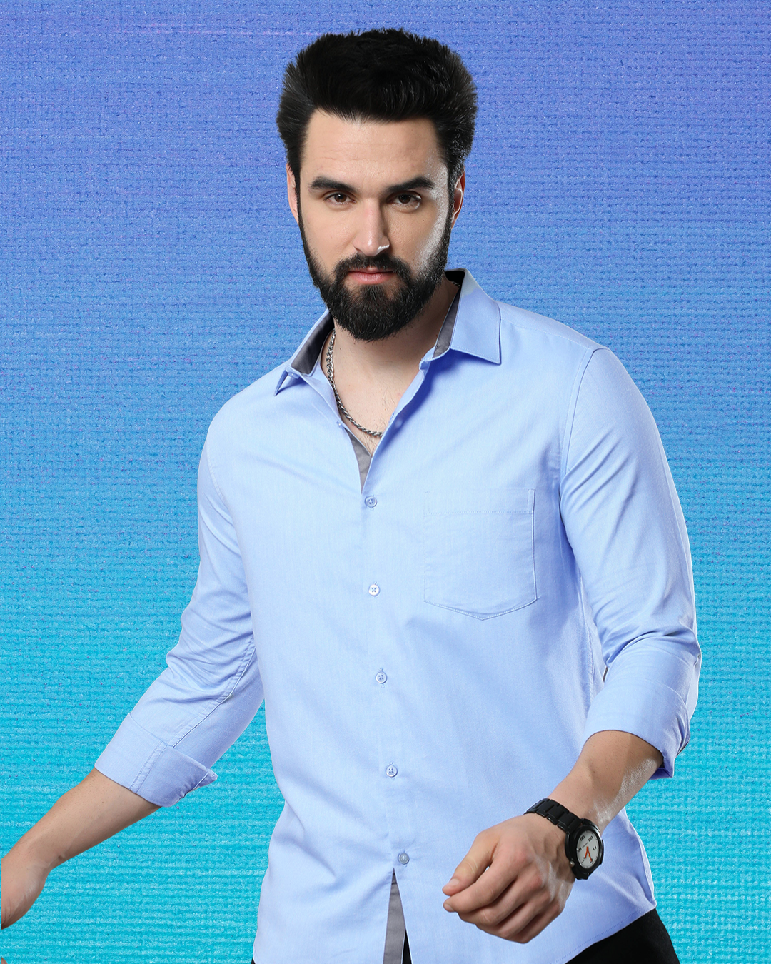 Gentle Breeze Blue Shirt 