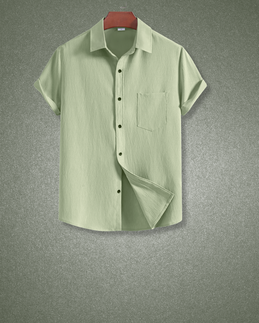 Minty Fresh Textured Shirt 