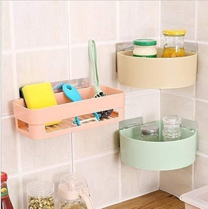 Triangle Wall Mount Storage Basket (Combo Pack)