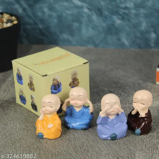 Elegant mini Buddha monk